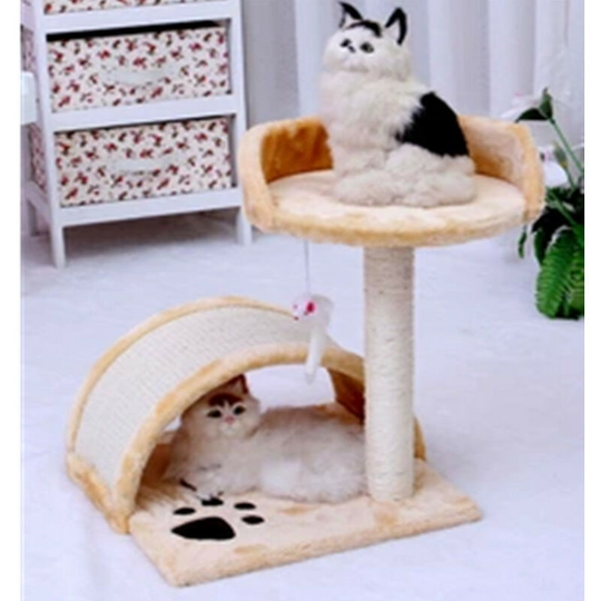 Thsinde - Cat Catch Up Cat Cat Scratch Board Cat Climbing Frame Small Cat Litter Villa Cat Tree Cat One Shelf Cat Cat Jumping Platform 35 * 35 * 45cm