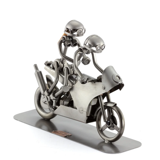 Racing Motorcycle Duo Screw Man Philpott