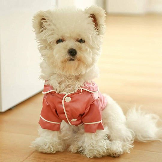 Pet Pajamas Clothes Teddy Bichon Pomeranian Bulldog Costumes Tyrant Puppies And Cats Comfortable Silk Clothes