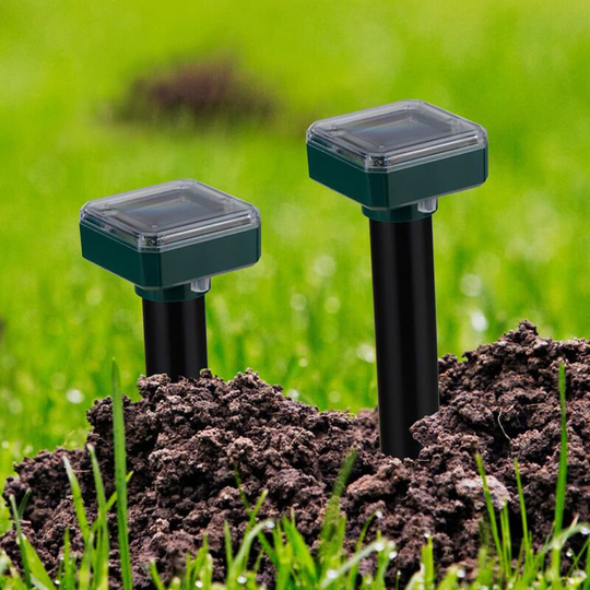 Hi Solar Mole Repeller 2 pcs