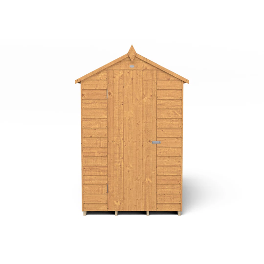 Overlap Dip Treated 6X4 Apex Shed - No Window