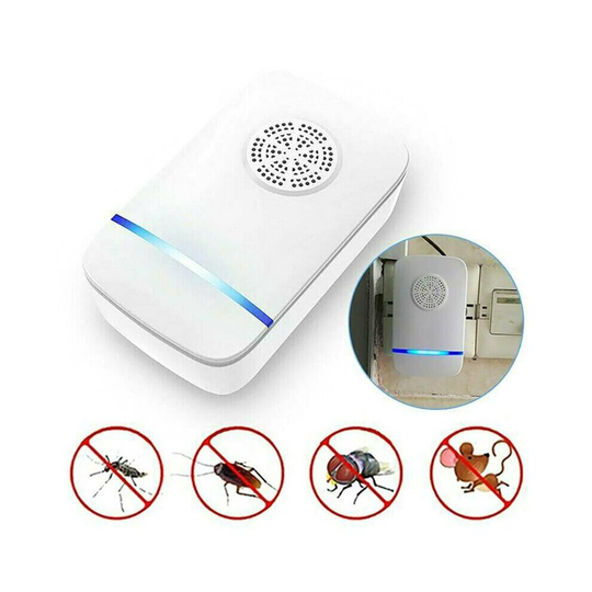 Ultrasonic Plug In Pest Repeller Deter Mouse Mice Rat Spider Insect Repellent