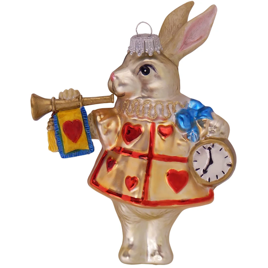 Wonderland Rabbit Hanging Figurine Ornament