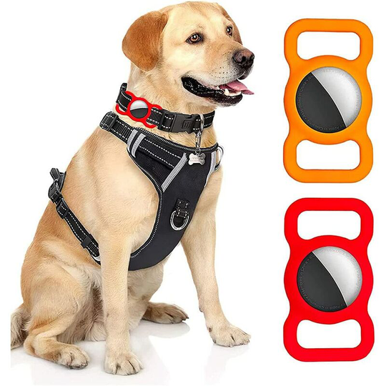Pet Silicone Protector Compatible with AirTag, Anti-Scratch Cover AirTag Case for gps Pets Collar