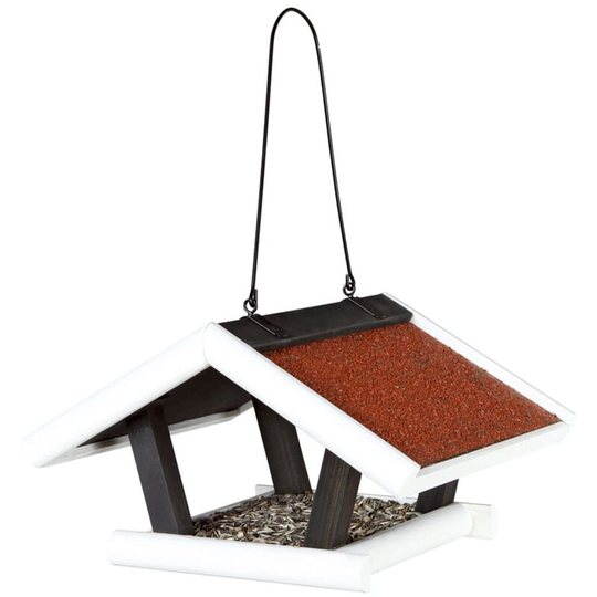 Hanging Bird Feeder Natura 30x18x28 cm Black and White 55804 Trixie Multicolour