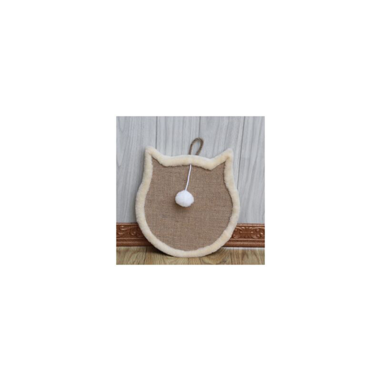 Cats scratching mat 34x34 cm Sisal Scratching Mat sisal mat Hanging cat scratching board Cat Scratching Pad for wall door hanging protection carpets
