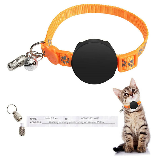 Cat Collar for Safe, Light and Comfortable i Cat Collar, Orange Color, 1 Piece