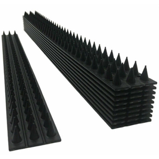 10 Pcs Bird and Insect Net Bird Repellent Thorn Fence Wall Spike Repellent Nail Deterrent Tool, 10 Pcs - 10 Pcs