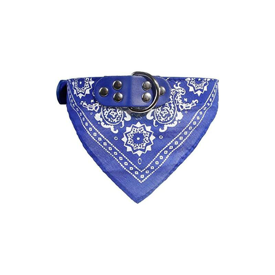 Fashion Dog Bandana Collar Dog Necklace Boy Boy Bandana Puppy Bandana With Dog Necklace (Blue l)
