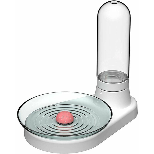 Non-Electric Pet Fountain, Filterless Cat Fountain Silent Automatic Pet Fountain Keeps Your Cats and Dogs Clean Water Every Day
