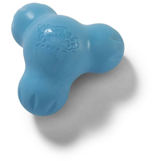 West Paw - Dog Toy with Zogoflex Tux Aqua Blue s Blue