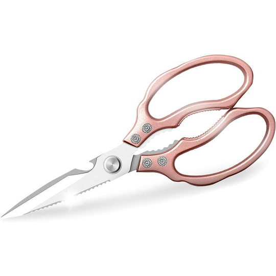 Aougo - Multi-purpose professional kitchen scissors for the kitchen, the super massaged kitchen scissors for chicken, poultry, piedine, fish