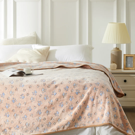 Woodall Fluffy Microplush Pet Blanket