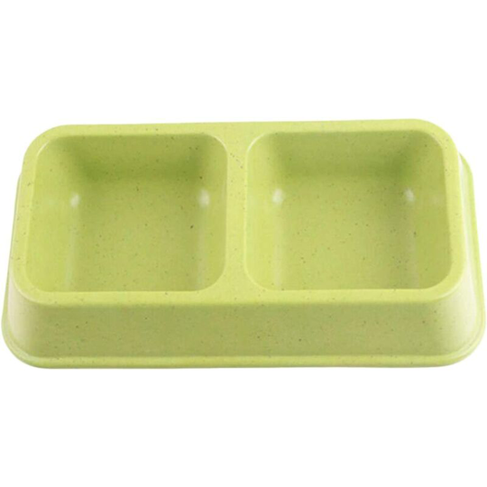 Dog Cat Feeding Bowl Dish Double Dog Bowl Bowl for Cats And Small Dogs Medium /