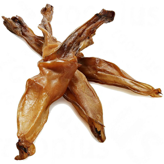 (1kg (80-100 Ears)) Rabbit Ears Natural Air Dried Dog Treat Chew
