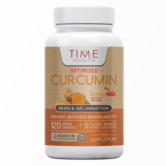 (120 Capsules) Longvida Optimised Curcumin Extract from Turmeric - Clinically Proven