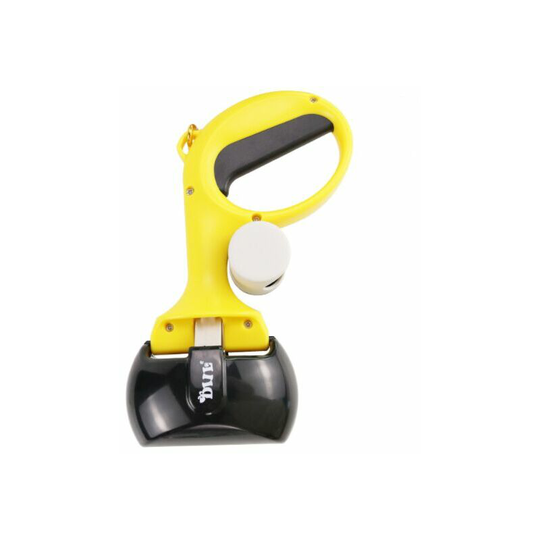 Dog Poop Shovel, Dog Poop Shovel with Collapsible Garbage Bag for Dog/Cat Indoor/Outdoor Lawn