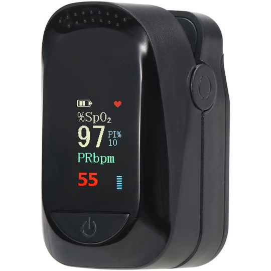 Fingertip Pulse Oximeter Mini SpO2 Monitor Oxygen Saturation Monitor Pulse Rate Measuring Gauge Device 5s Rapid Reading