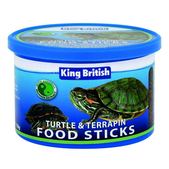 King British - Turtle And Terrapin Food Sticks (110g) (May Vary) - May Vary