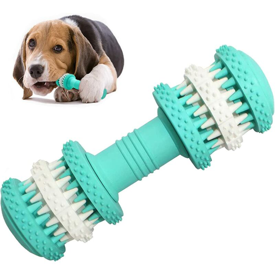 Dog Toy Indestructible Dog Chew Toy Natural Rubber Dog Toy Interactive Dog Food Dispenser Toy for Medium and Small Dogs Clean Teeth.