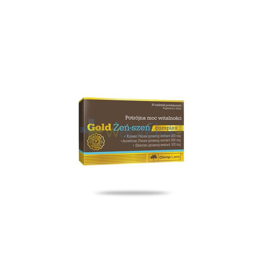 Olimp Gold Żeń-szeń Complex, 30 tabletek powlekanych