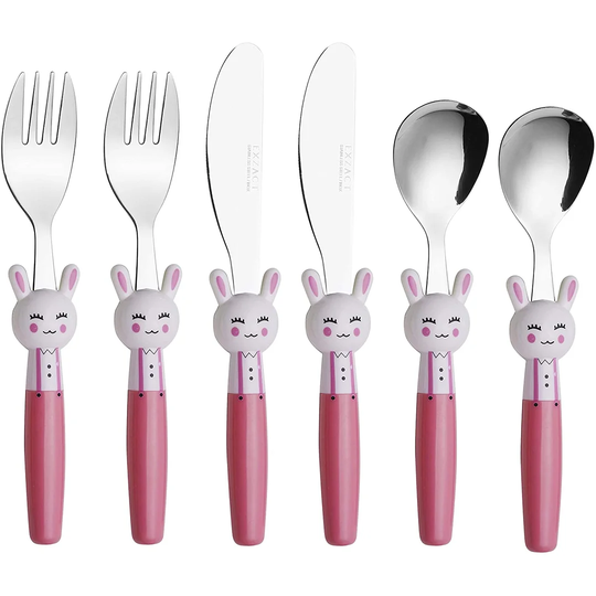 Children's Cutlery 6 Piece Cutlery Set, Service for 2