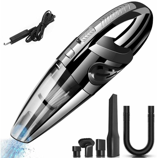 Cordless Handheld Vacuum Cleaner,BR-Vie 3200Pa Car Vacuum Cleaner, 120W Power, usb Rechargeable