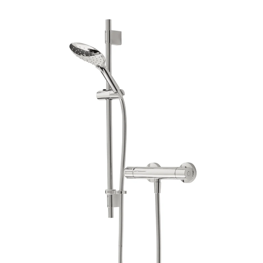 Claret Thermostatic Shower with Slider Rail