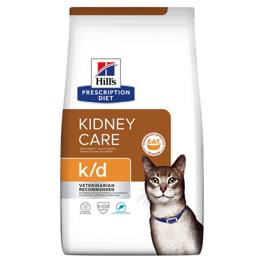 Hill's Prescription Diet Feline Economy Packs - k/d Kidney Care - Tuna (2 x 3kg)