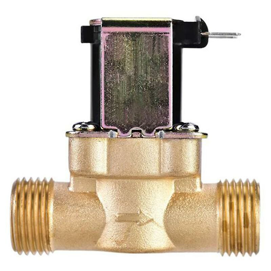 Water Valve Switch G3/4 Inch Brass Solenoid Valve Dc12v For Heater