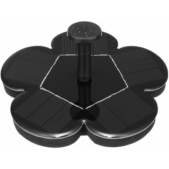 Solar Fountain Pump Outdoor Floating Solar Powered Fountain Water Pump 1.5W 7.5V for Swimming Pool Ornamental Pond Fountains