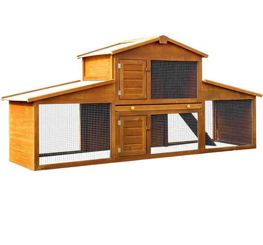 Duwayne Animal Hutch with Ramp