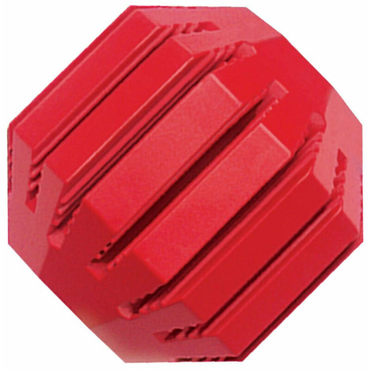 Stuff-A-Ball Interactive Dog Toy (3in x 6.5in x 5.5in) (Red) - Red - Kong
