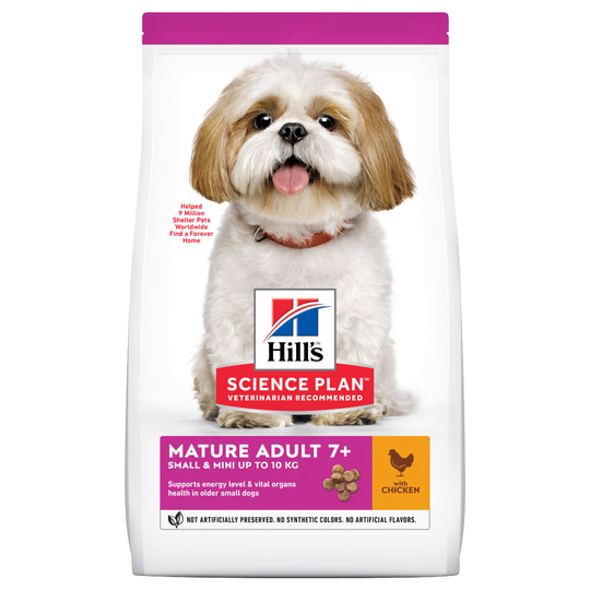 Hill's Science Plan Mature Adult 7+ Small & Mini with Chicken - 3kg