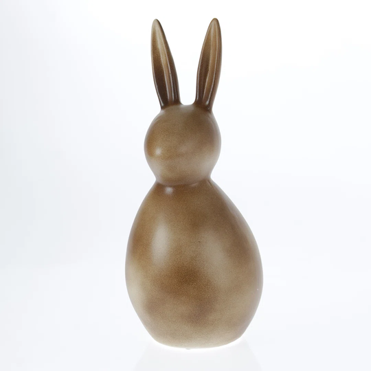 Dees Crouching Ceramic Rabbit Figurine