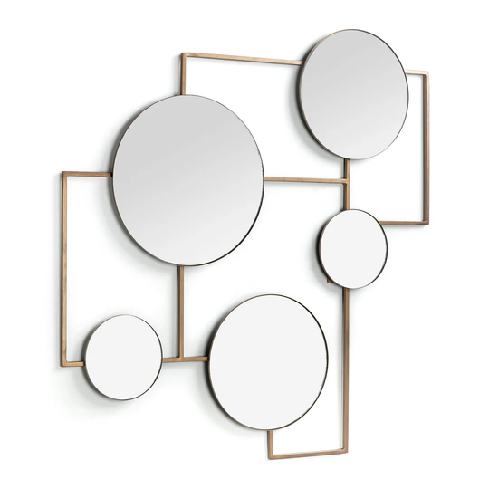 Lewis 4 Piece Platte Mirror Set