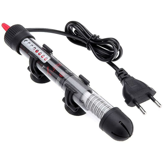 Professional submersible heating rod for aquarium glass fish tank 50W