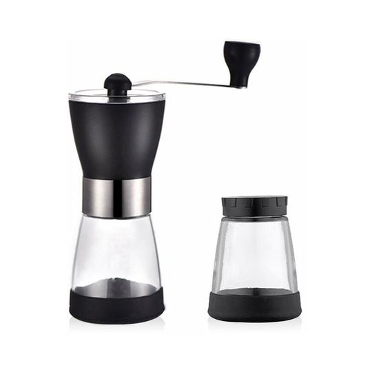 Manual Coffee Grinder, Adjustable Portable Coffee Grinder with Stainless Steel Compact Size Perfect for Travel/Camping/Office