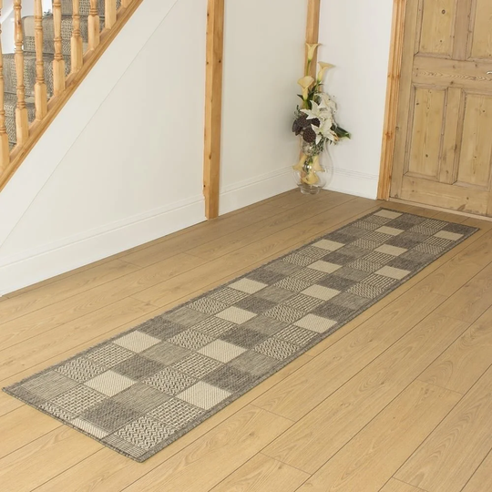 Balic Flatweave Tweed Hallway Runner Rug