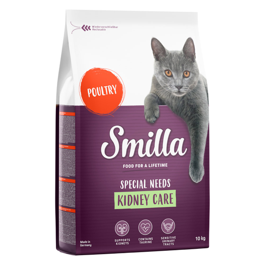 Smilla Dry Cat Food Economy Packs 2 x 10kg - Adult Kidney Care