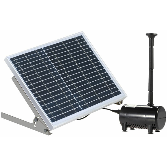 Echoo - High-power Solar Landscape Fountain 17V 10W Equipment Solar Water Pump Garden Fountains Decorative Fountain