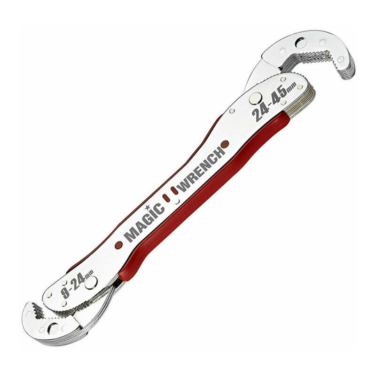 Monly - Multifunctional wrench, adjustable wrench tools, universal wrench tube hand tool, for diy industrial installation work, carpentry, mechanical
