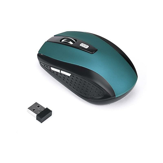 Mouse Raton Gaming 2.4ghz Wireless Mouse Usb Receiver Pro Gamer For Pc Laptop Desktop Computer Mouse Mice For Laptop Computer - Blue