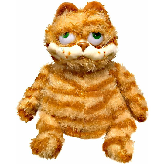 Fat Orange Stuffed Cat Plush Toy, Realistic Yellow Tabby Cat Toy for Boys and Girls, Christmas Birthday Gift, 11.8/17.7 inch (11.8 in (30 cm))