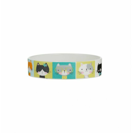 Mason Cash Pawtrait Cat Bowl (One Size) (Multicoloured) - Multicoloured