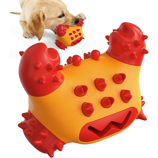 Dog Chew Toys for Aggressive Chewers, Dogs Teether, Indestructible Puppy Teething Chew Toys, Durable Interactive Dog Toy for Large Medium Small Dog