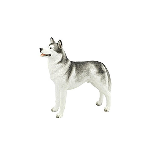 Siberian Husky Puppy Dog Animal Figurine 76376