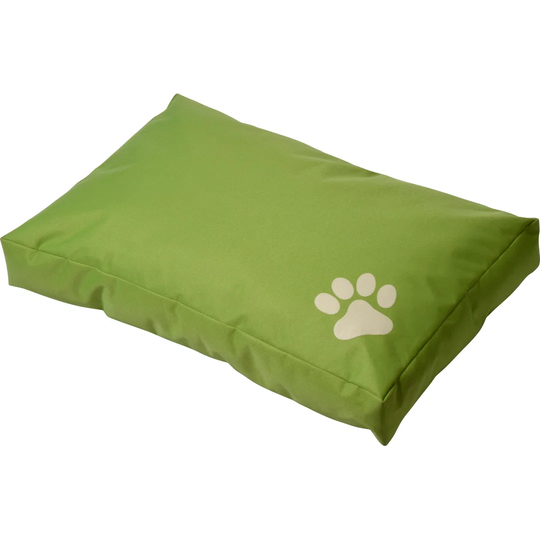 Crosslake Dog Pillow with Green
