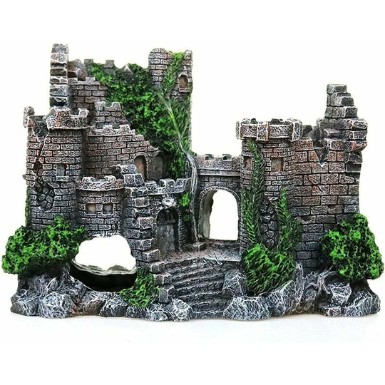 Resin is used for aquarium decoration, fish tank decoration, resin fishing aquarium ornaments, aquarium landscape decoration, small fish hiding or
