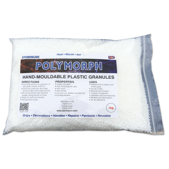 Polymorph Hand-Mouldable Plastic Granules 1kg